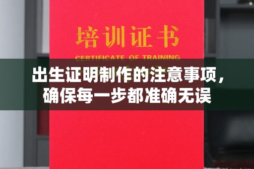 乌海出生证明制作的注意事项，确保每一步都准确无误