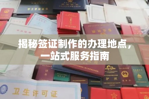 乌海揭秘签证制作的办理地点，一站式服务指南