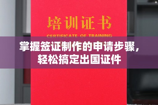 乌海掌握签证制作的申请步骤，轻松搞定出国证件