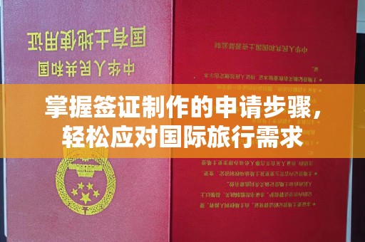 乌海掌握签证制作的申请步骤，轻松应对国际旅行需求