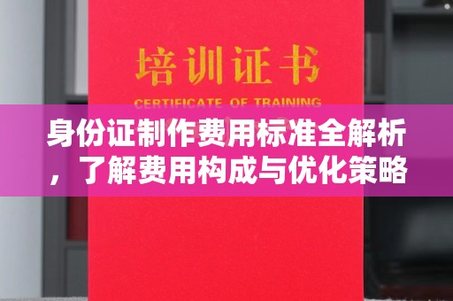 乌海身份证制作费用标准全解析，了解费用构成与优化策略